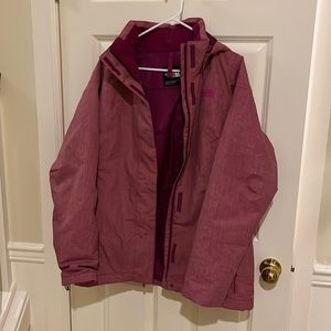 North Face Ski Jacket, Womens XL, excellent used condition, only worn 2 times